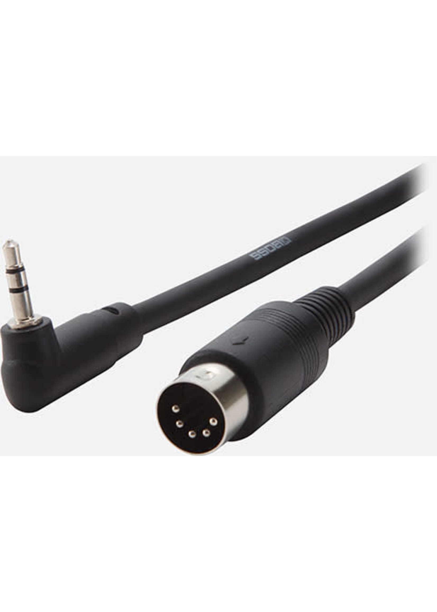 Boss BOSS Interconnect MIDI Cable with 3.5mm TRS and straight 5-pin Connectors