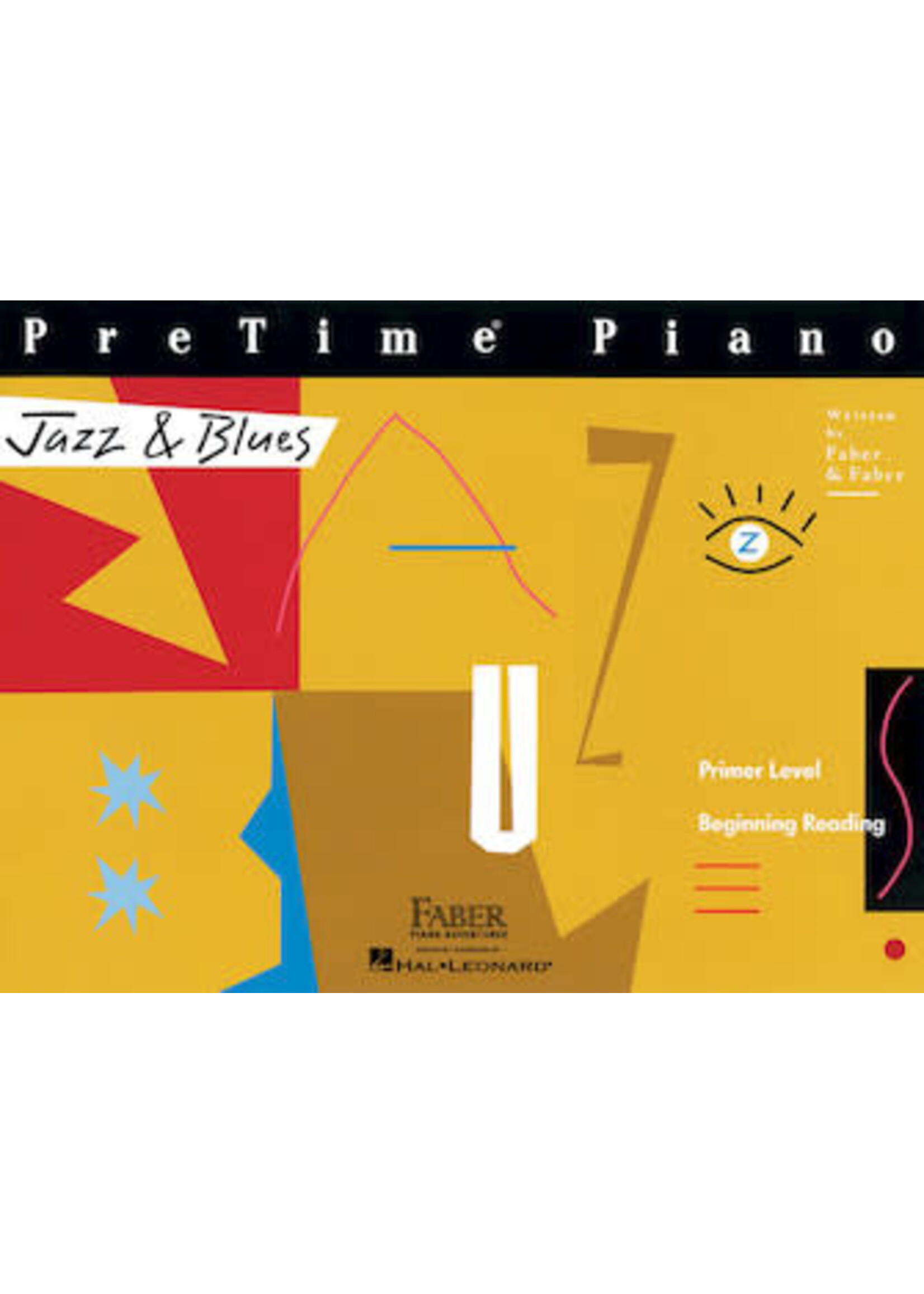 Hal Leonard Faber PreTime Piano Jazz & Blues Primer