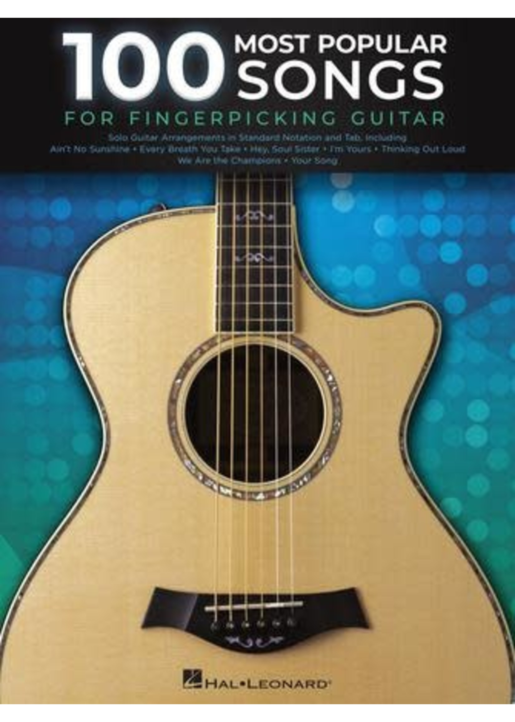Hal Leonard 100 Most Popular Songs for Fingerpicking Guitar
