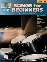 Hal Leonard Songs for Beginners Drum Play-Along Vol 32