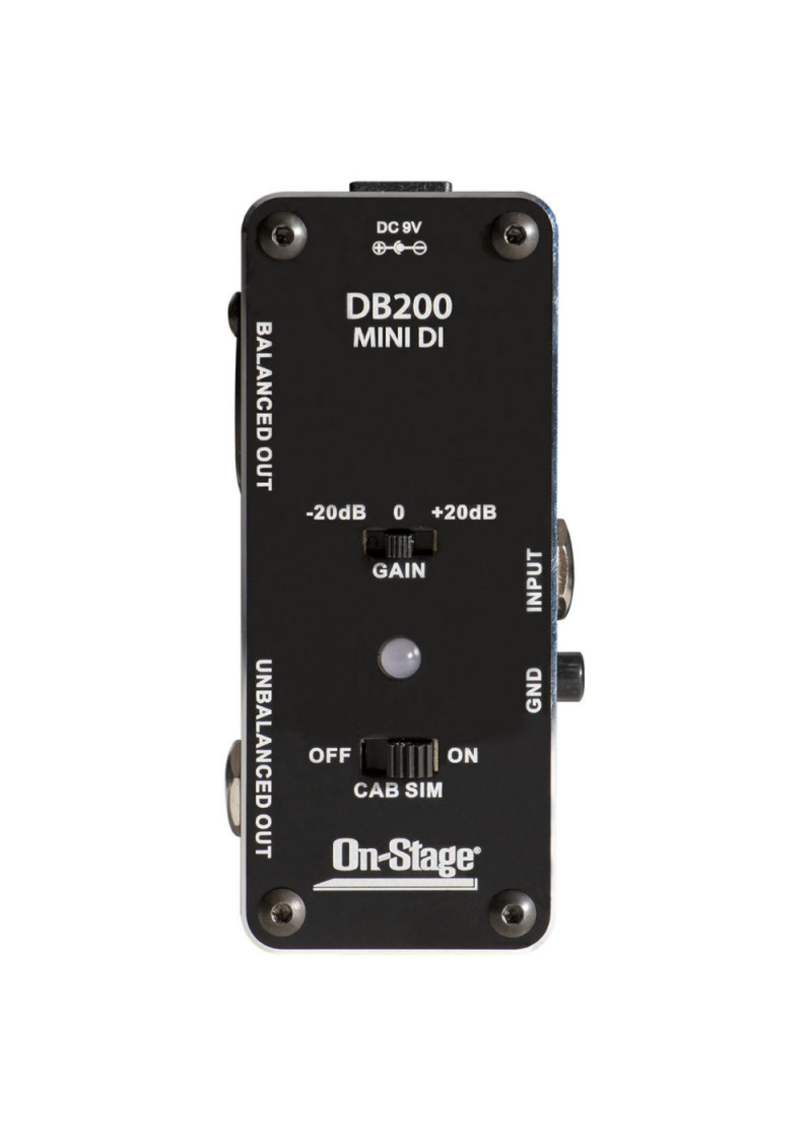 On-Stage On-Stage Mini DI Box for Guitar / Bass