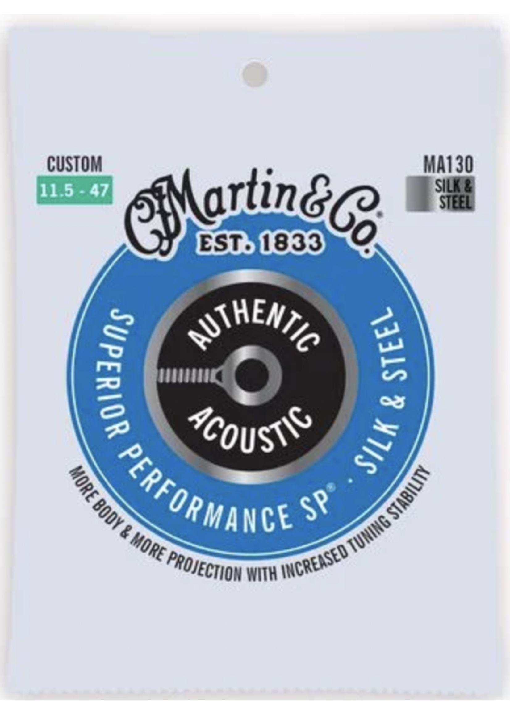 Martin Martin Authentic Acoustic SP Guitar Strings Silk & Steel