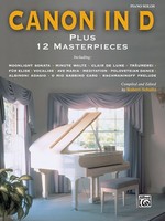 Alfred Canon in D Plus 12 Masterpieces Piano Solo