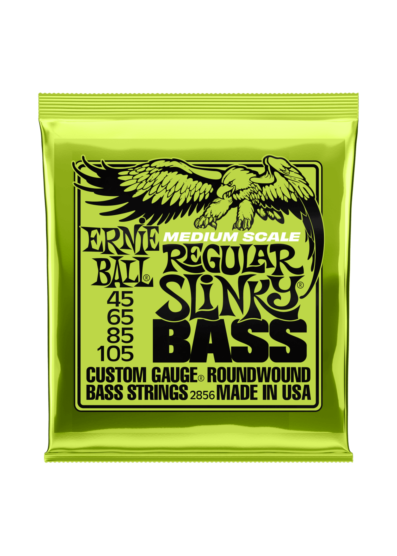 Ernie Ball Ernie Ball Nickel Wound Bass Strings Regular Slinky Medium Scale