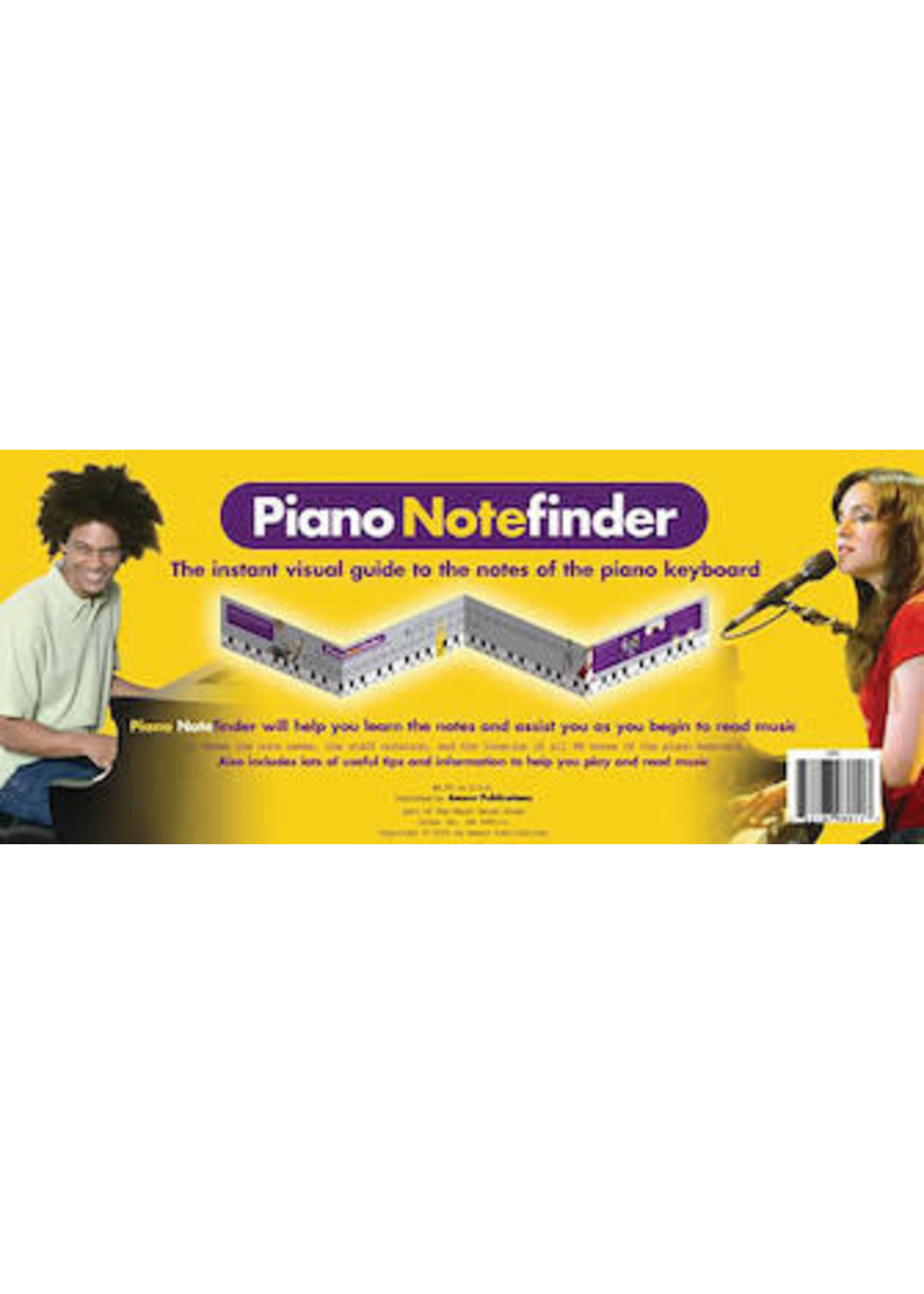 Hal Leonard Piano Notefinder: Visual Keyboard Guide