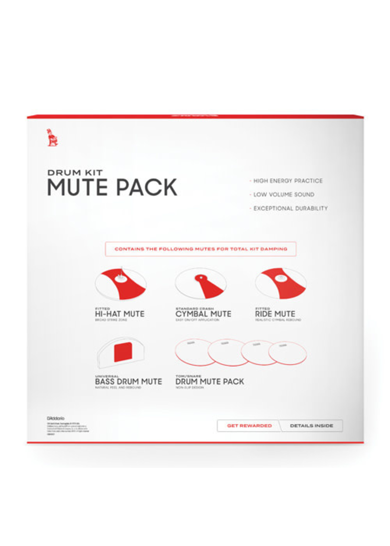 Evans Evans Sound Off Drum Kit Mute Standard Pack