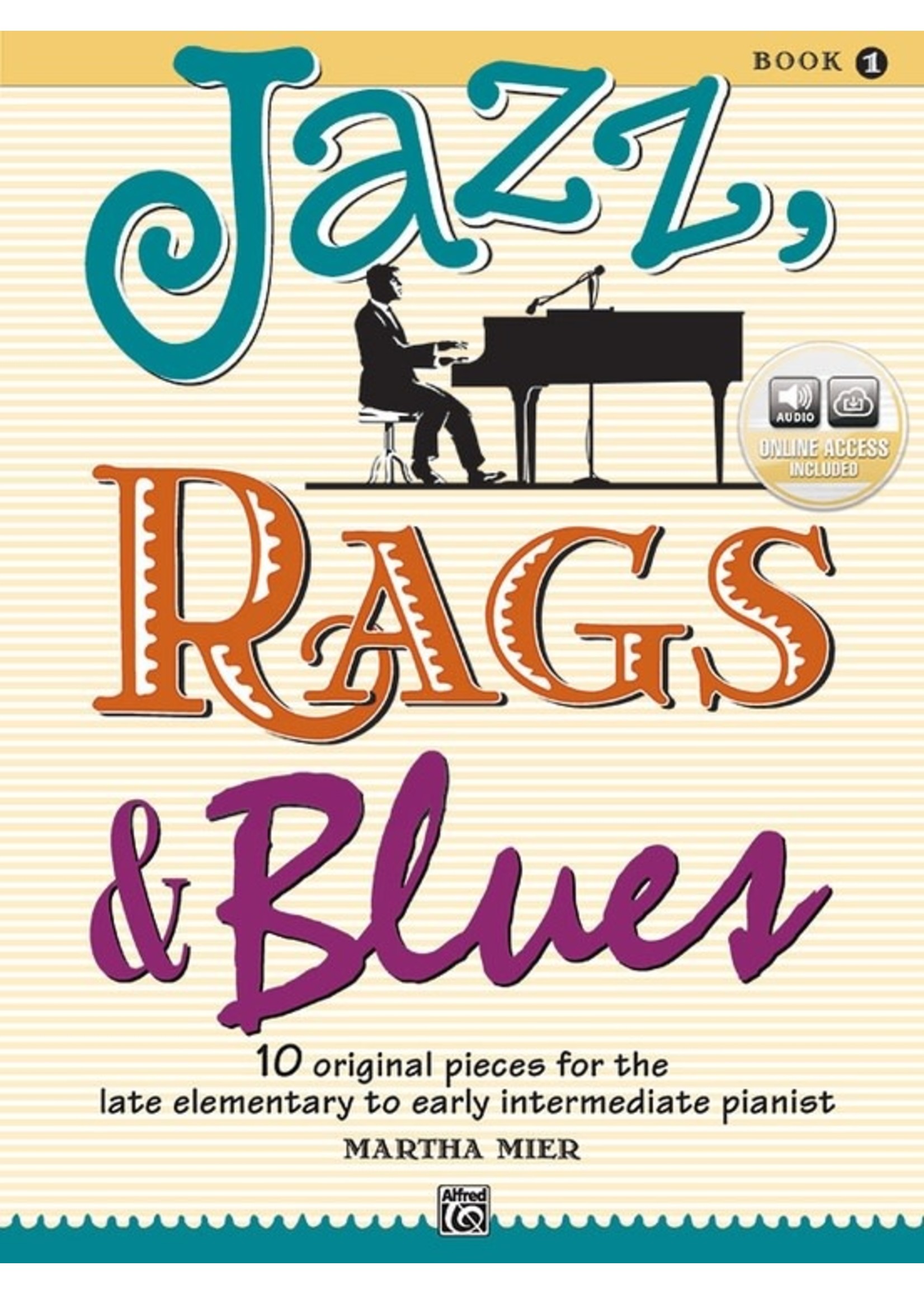 Alfred Jazz Rags and Blues Book 1