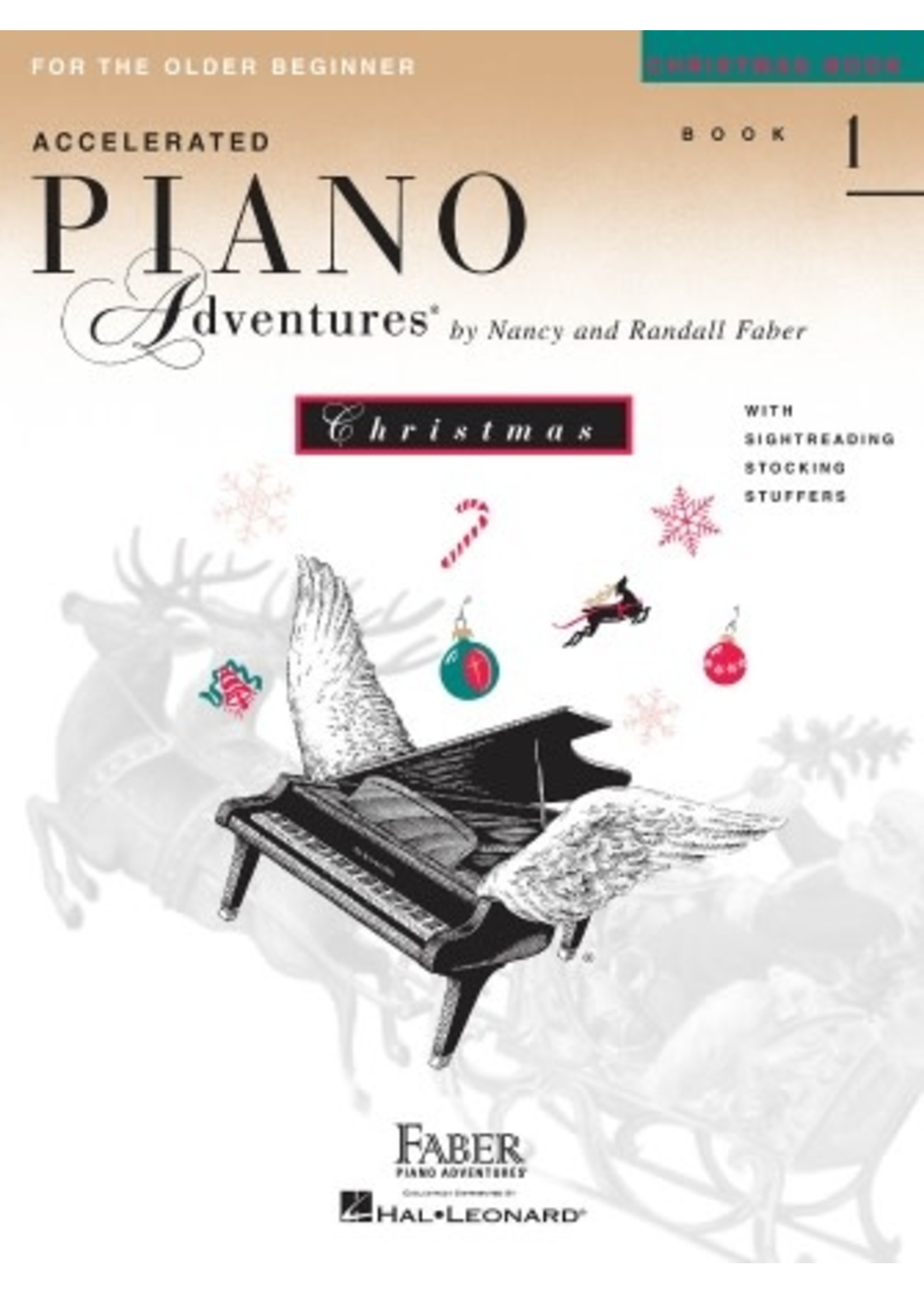 Hal Leonard Faber Accelerated Piano Adventures for the Older Beginner Christmas Book 1