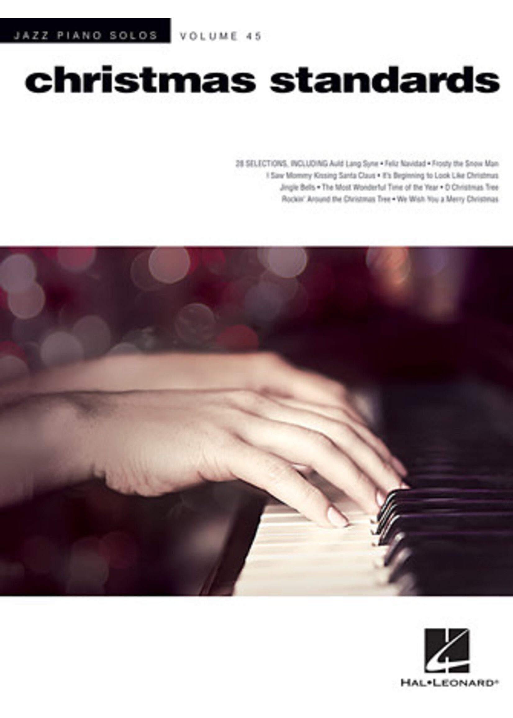 Hal Leonard Christmas Standards Jazz Piano Solos Series Vol 45