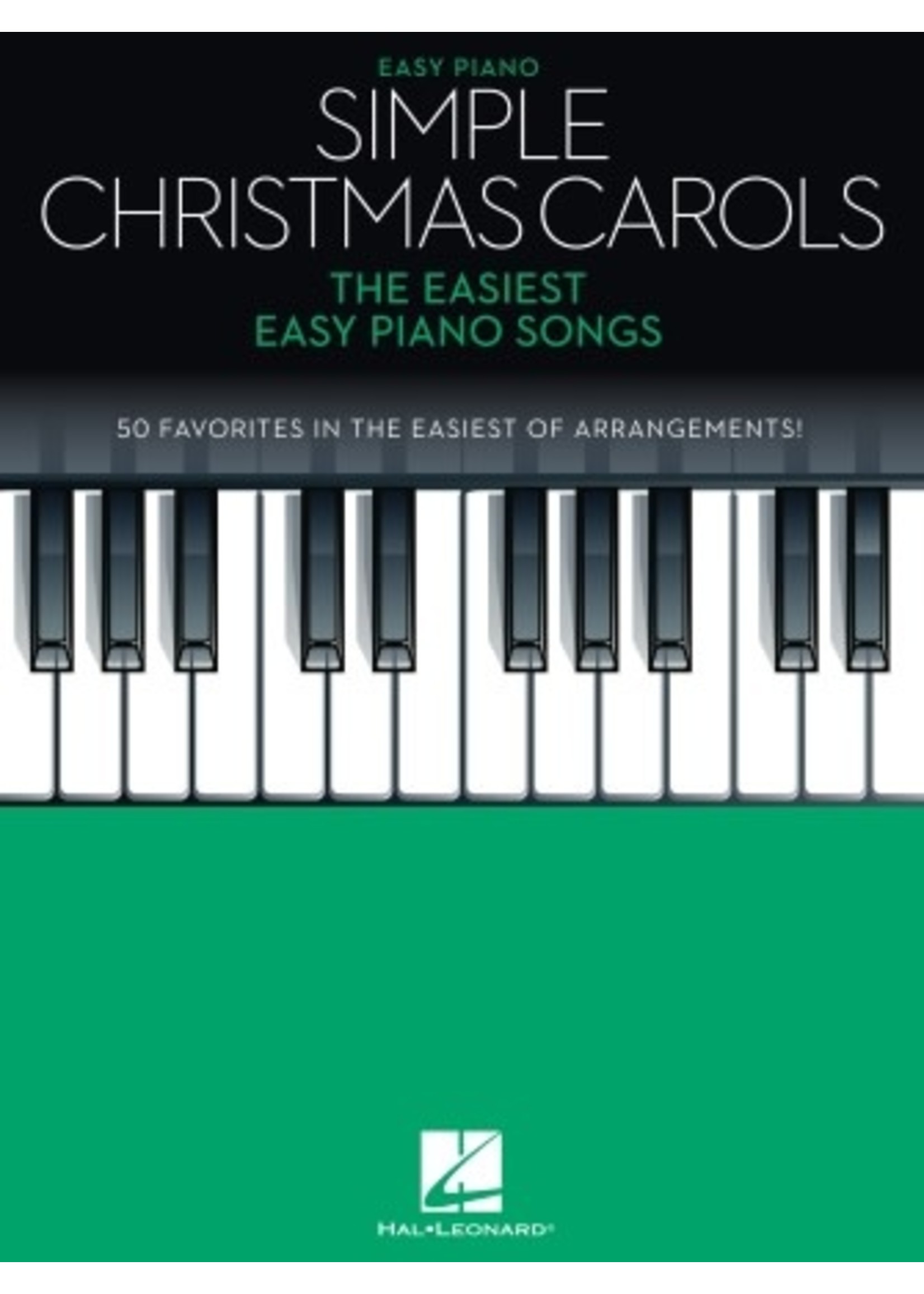 Hal Leonard Simple Christmas Carols The Easiest Easy Piano Songs EP