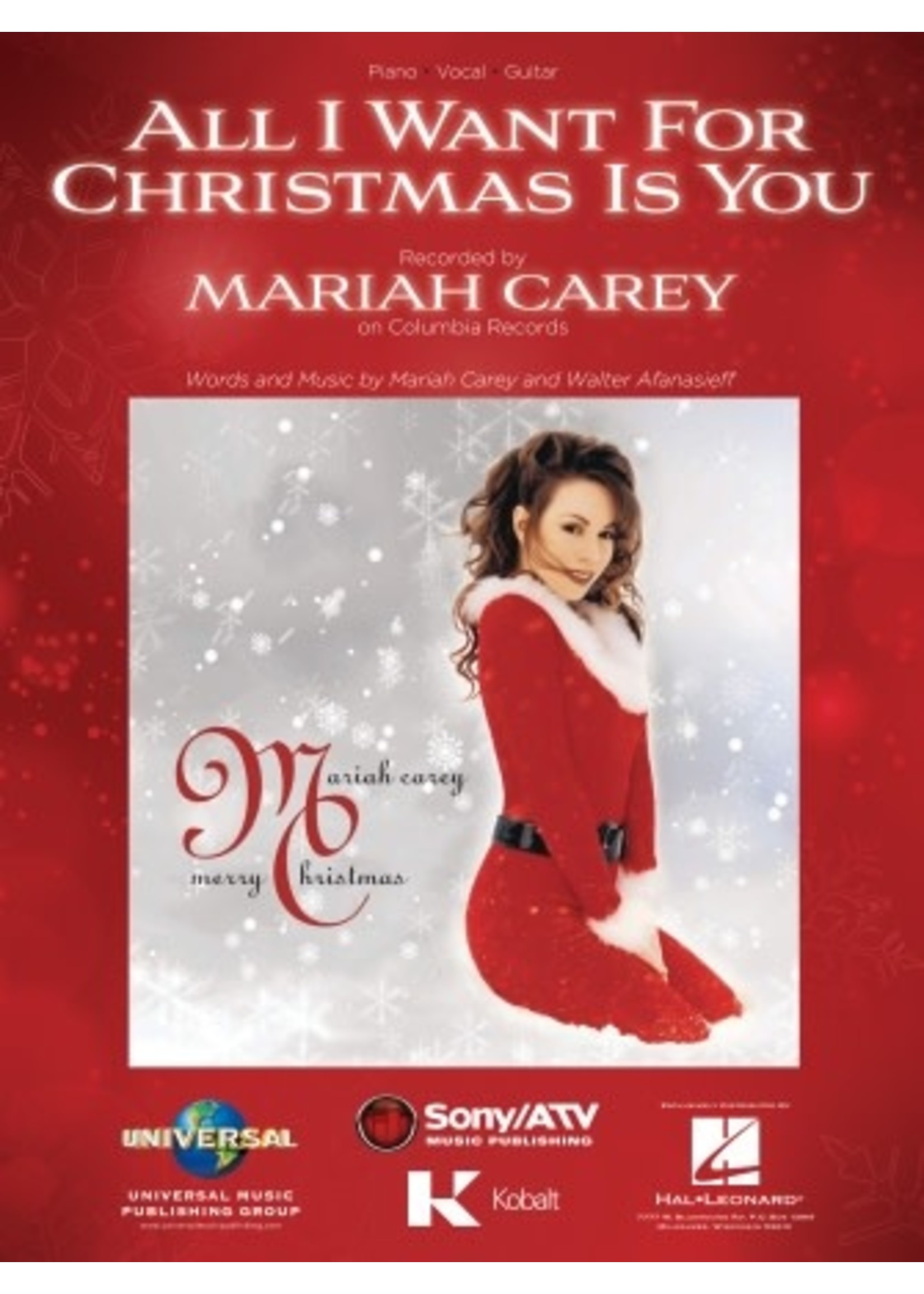 Hal Leonard All I Want for Christmas Is You PVG