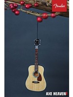 Hal Leonard Fender Holiday Ornament PD-1 Dreadnaught Acoustic 6"