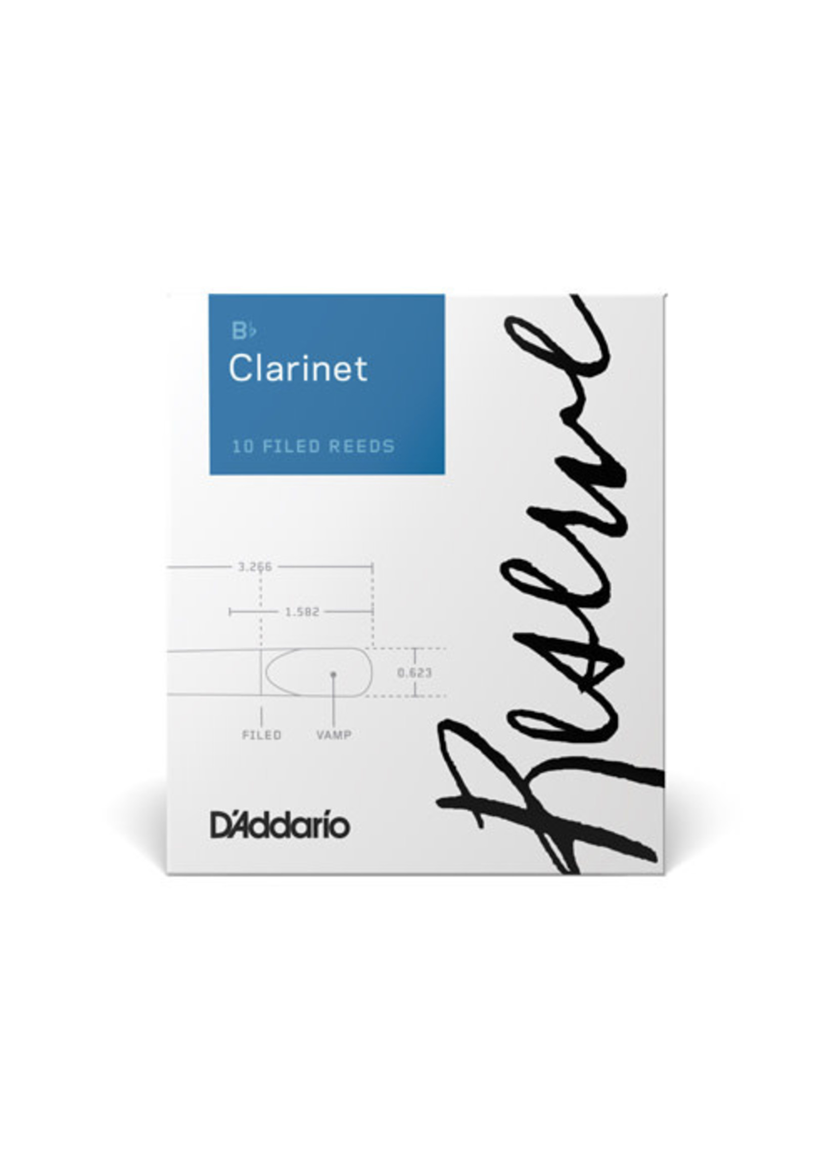 D'Addario D'Addario Reserve Bb Clarinet Reed Single