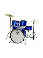 RB Percussion RB Junior Drum Kit 5 Piece Blue