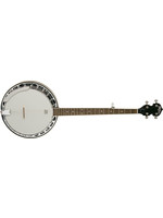 Washburn Washburn Banjo Americana Series 5-String Resonator w/ Rolled Brass Tone Ring B11K-A w/ Hard Case