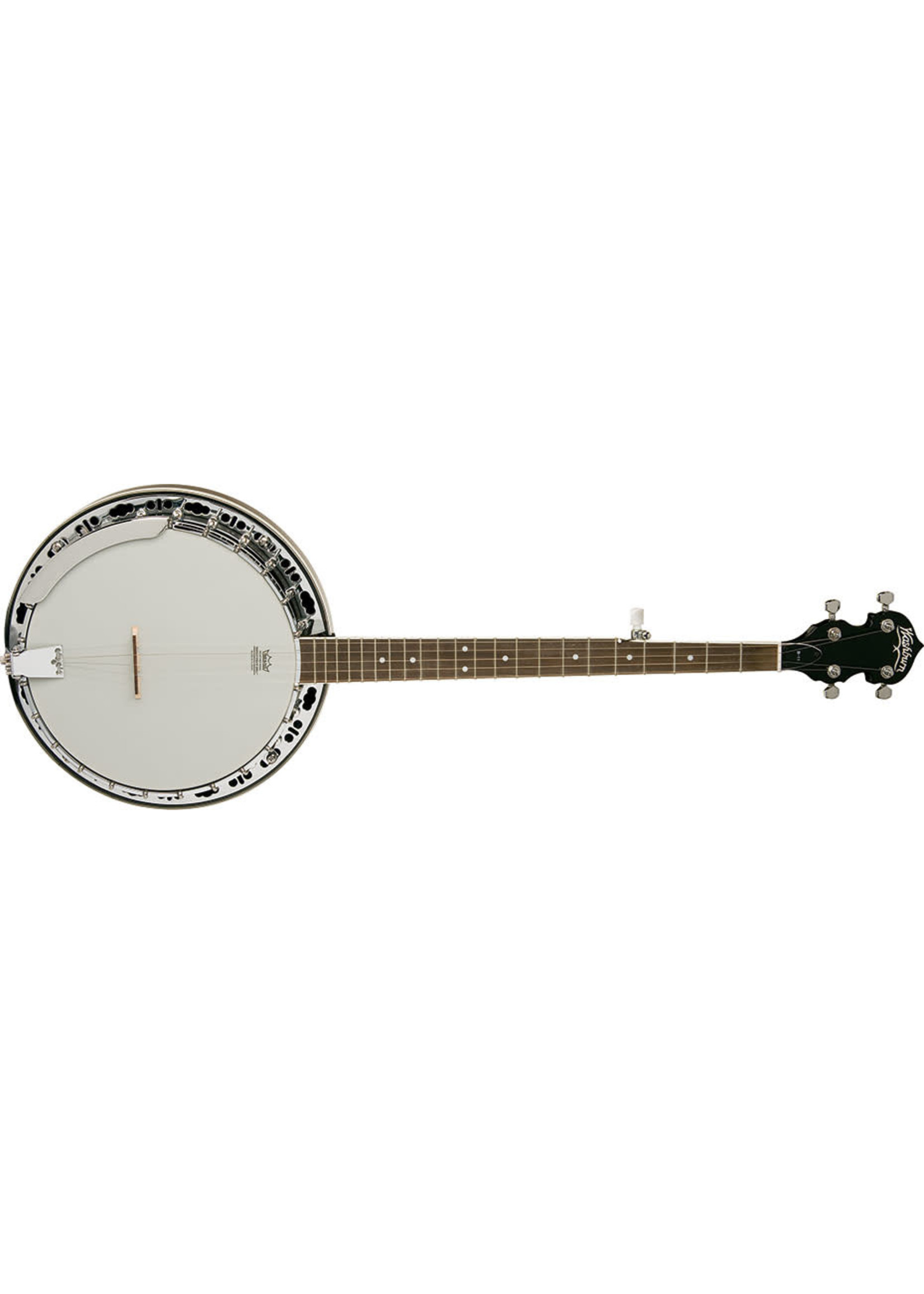 Washburn Washburn Banjo Americana Series 5-String Resonator w/ Rolled Brass Tone Ring B11K-A w/ Hard Case