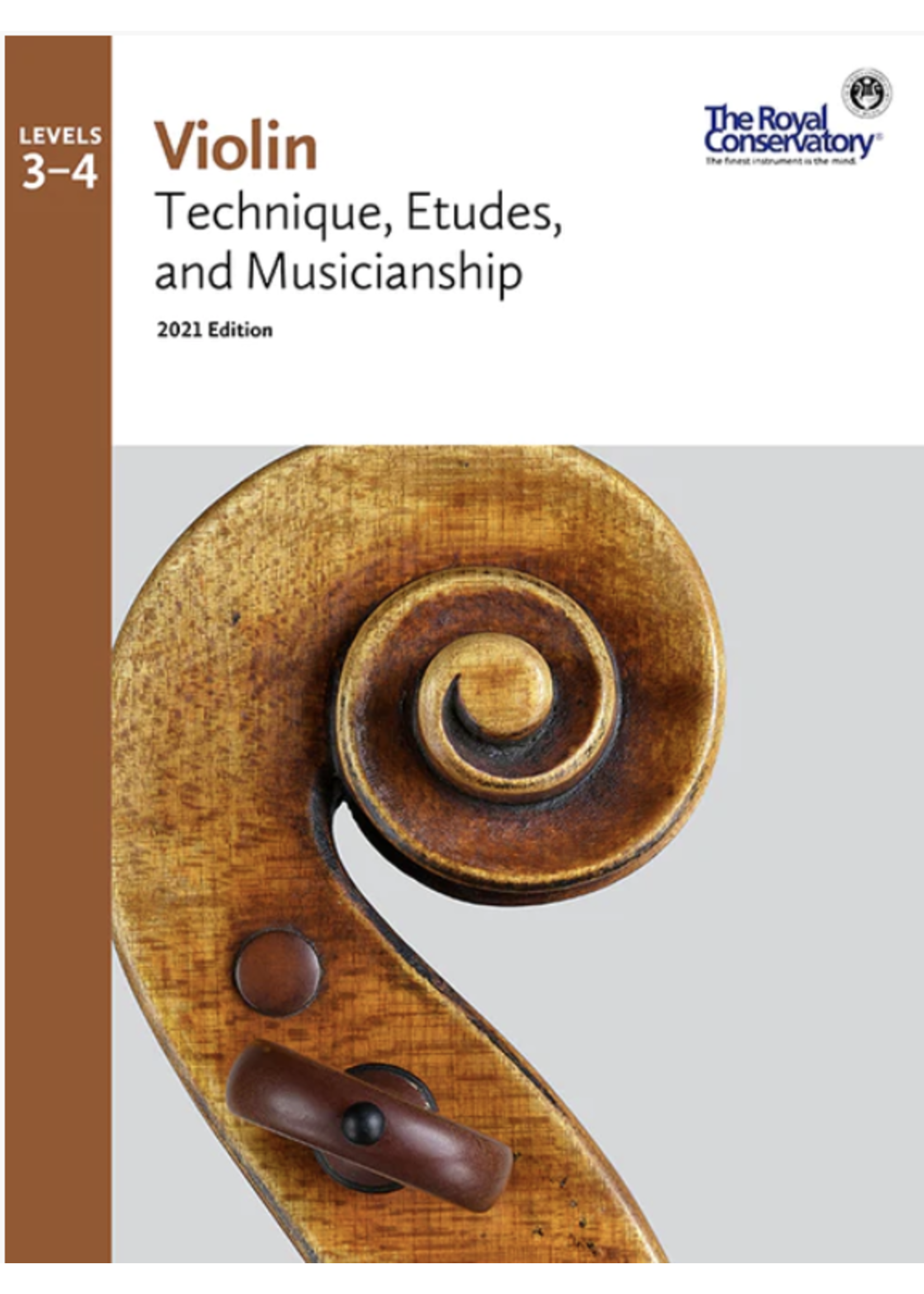 RCM RCM Violin Technique, Etudes, and Musicianship 3-4 2021