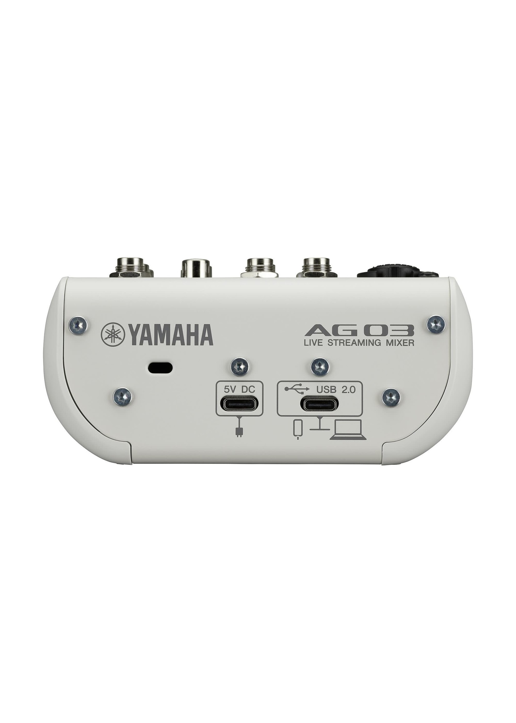 Yamaha Live Streaming Mixer AGMK2 White   Amadeus Music