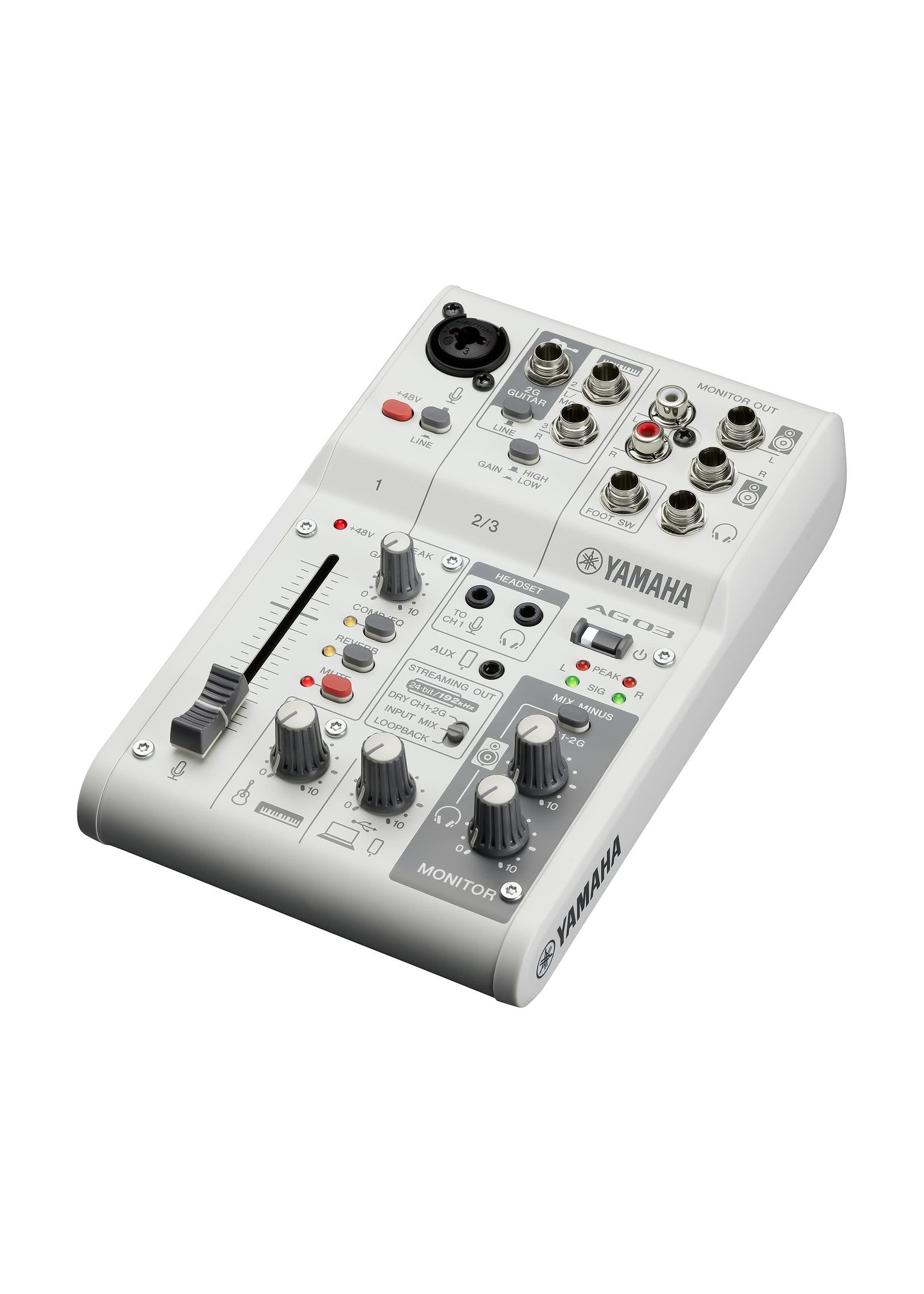 Yamaha Yamaha Live Streaming Mixer AG03MK2 White