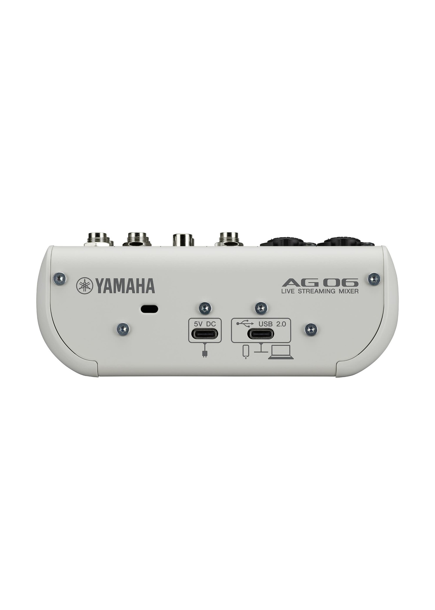 Yamaha Live Streaming Mixer AG06MK2 White - Amadeus Music