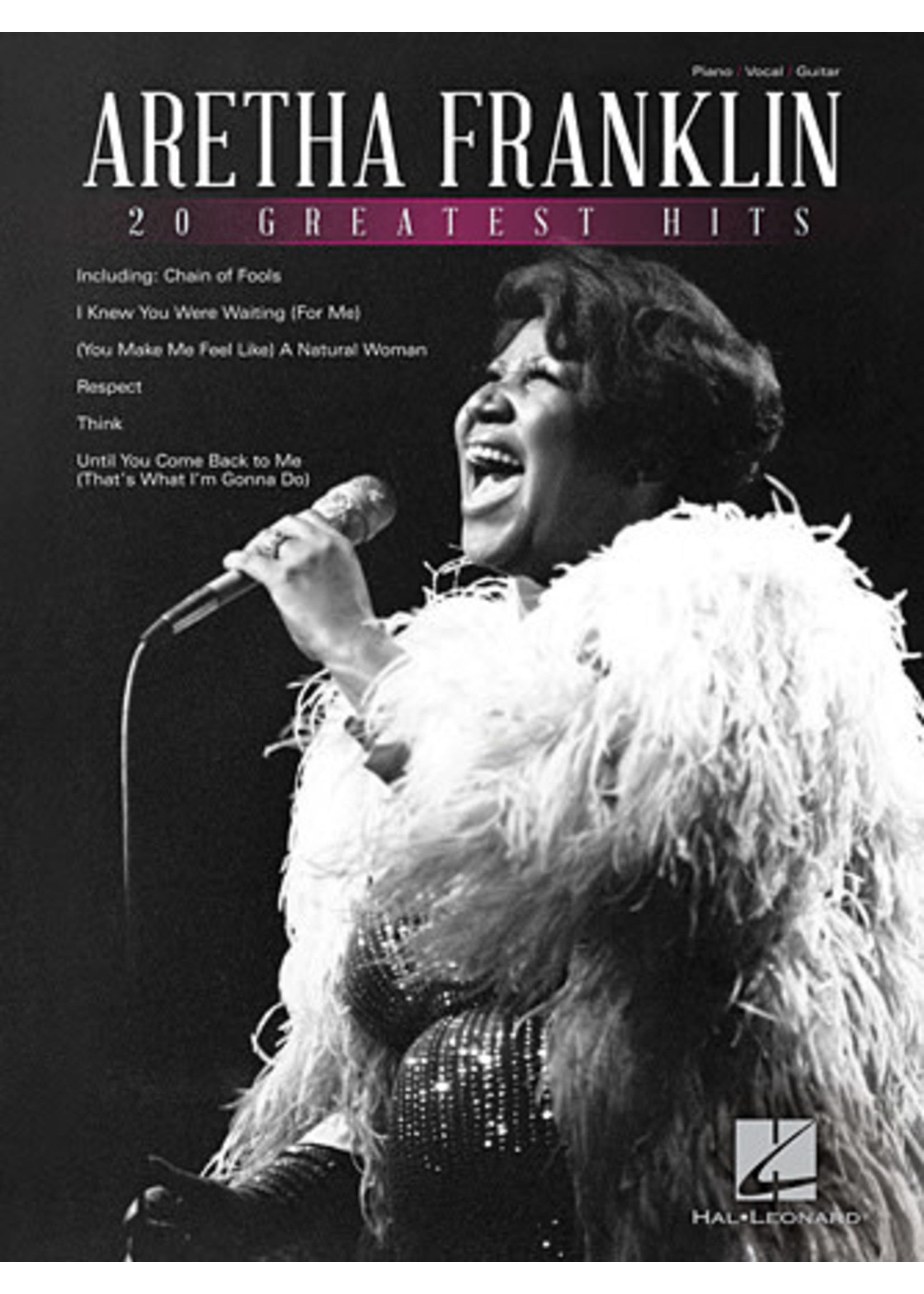 Hal Leonard Aretha Franklin 20 Greatest Hits PVG