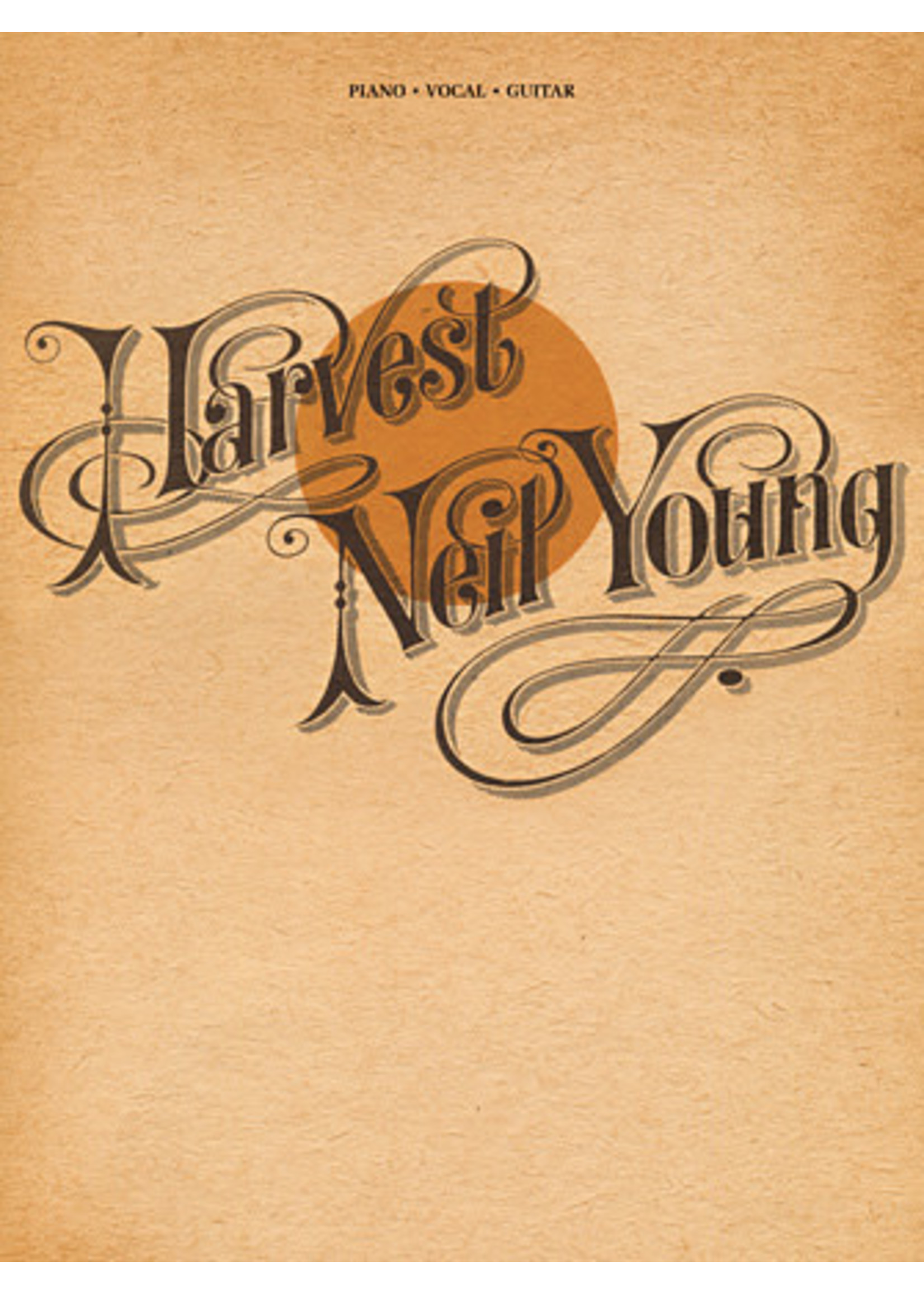 Hal Leonard Neil Young Harvest PVG