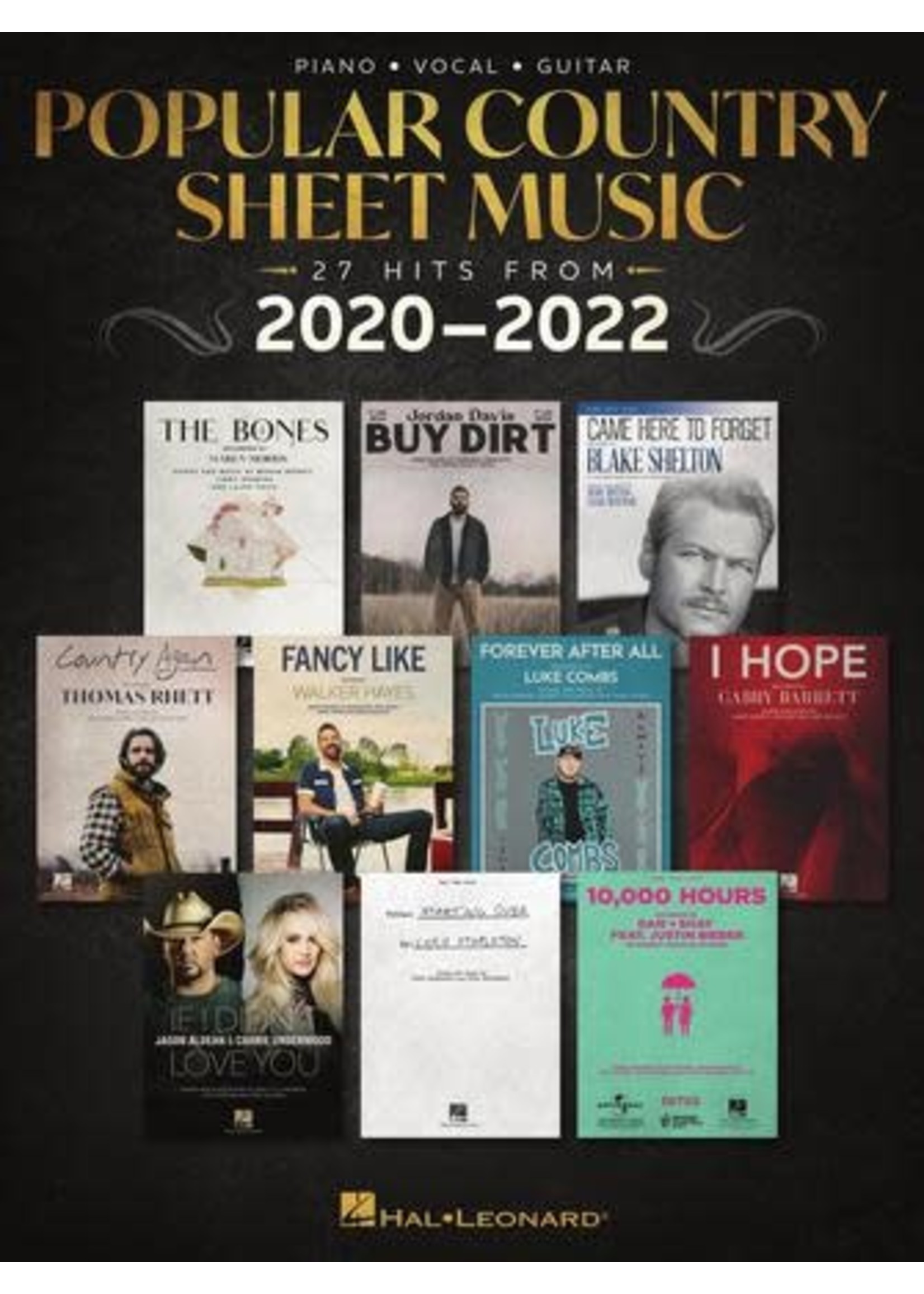 Hal Leonard Popular Country Sheet Music - 27 Hits from 2020-2022 PVG