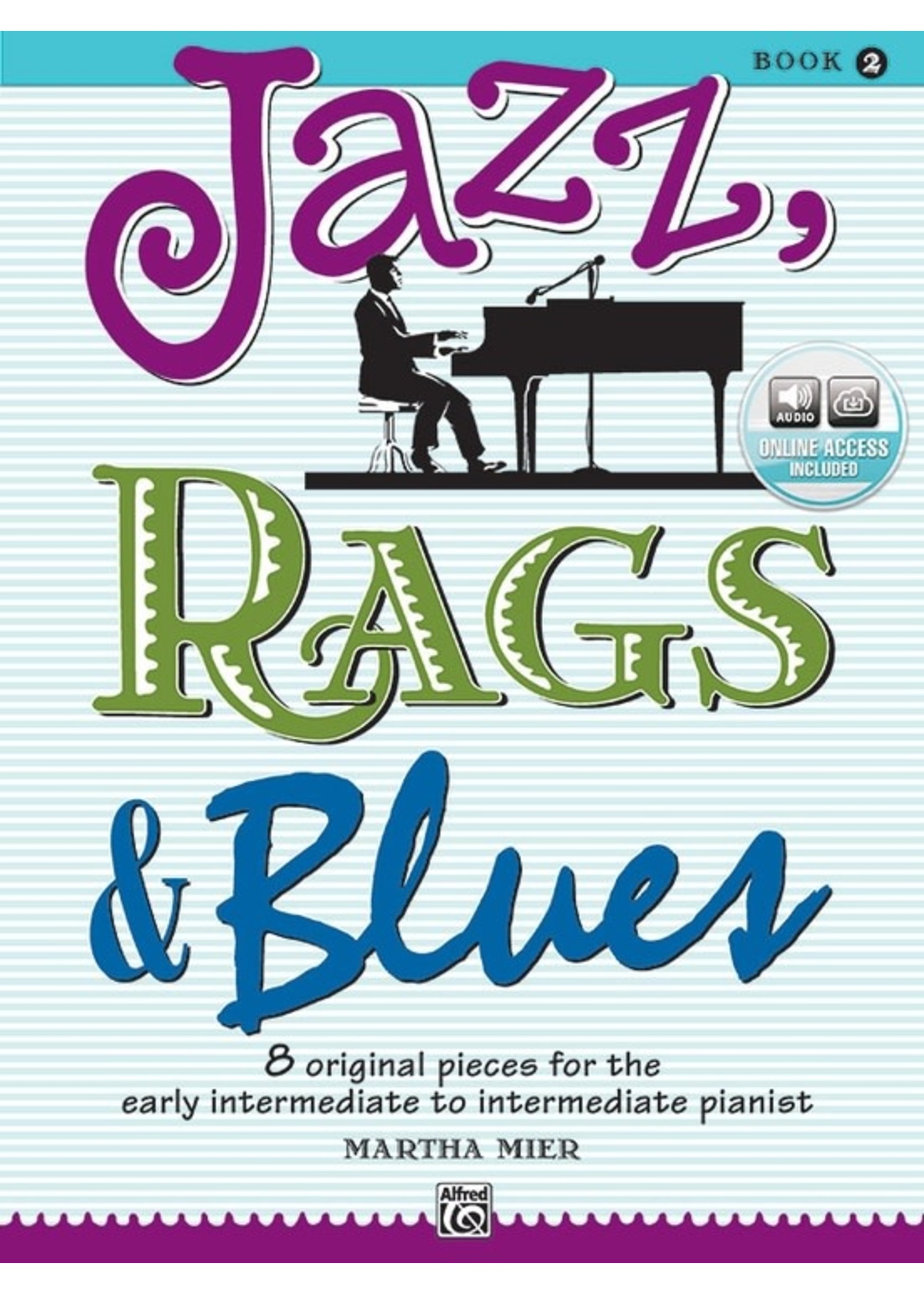 Alfred Jazz, Rags & Blues Book 2