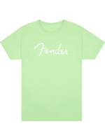 Fender Fender T-Shirt Spaghetti Logo Surf Green