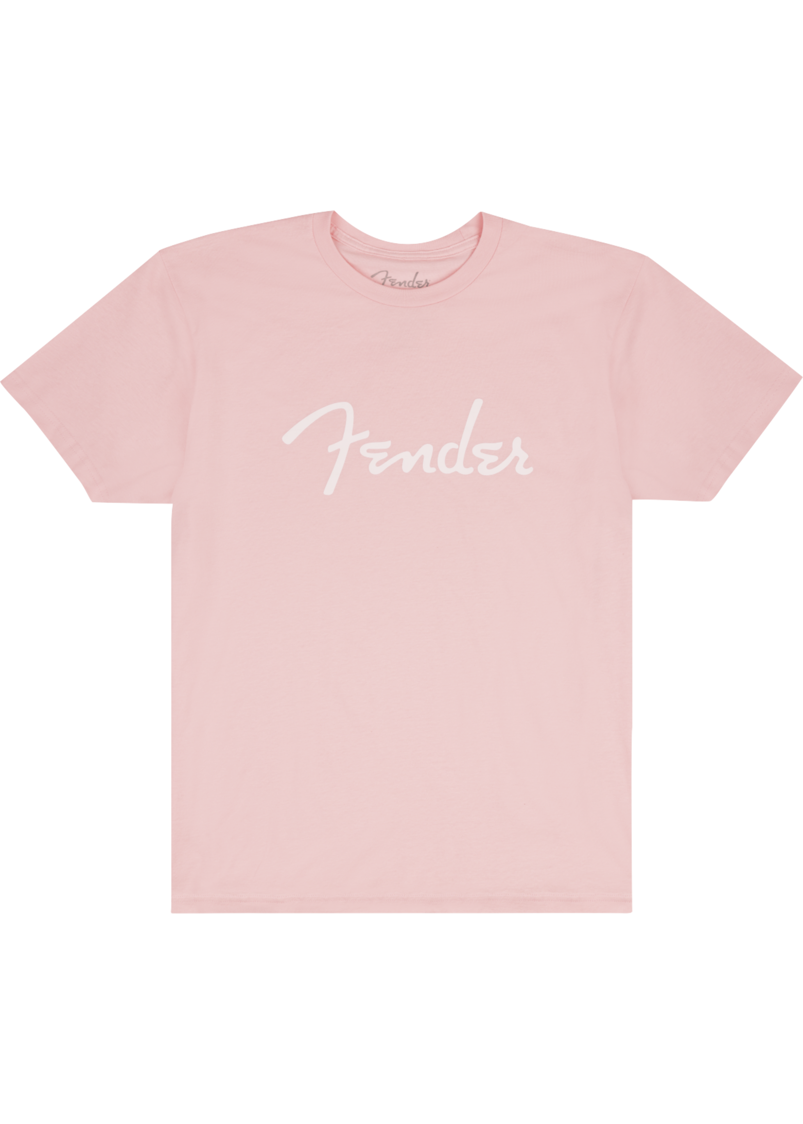 Fender Fender T-Shirt Spaghetti Logo Shell Pink