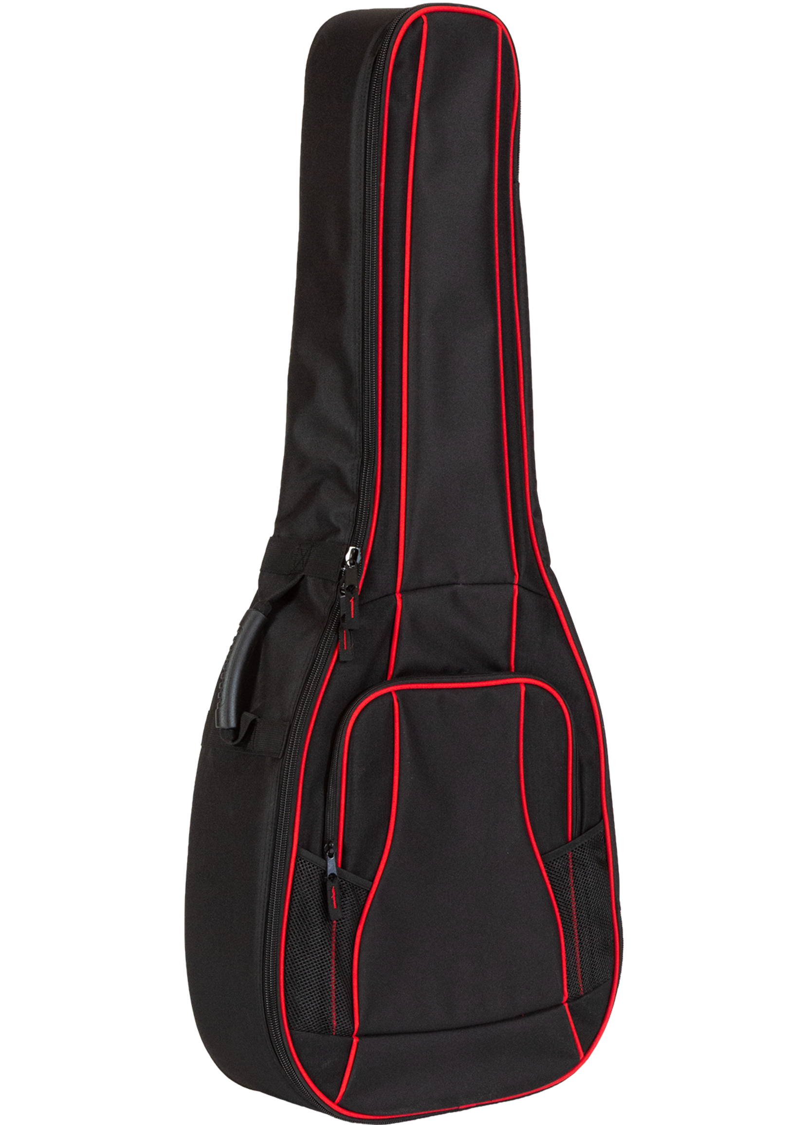 Yamaha Yamaha Gig Bag for Acoustic Guitar Dreadnought Black and Red