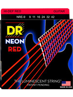 DR DR Neon Red Electric Guitar Strings