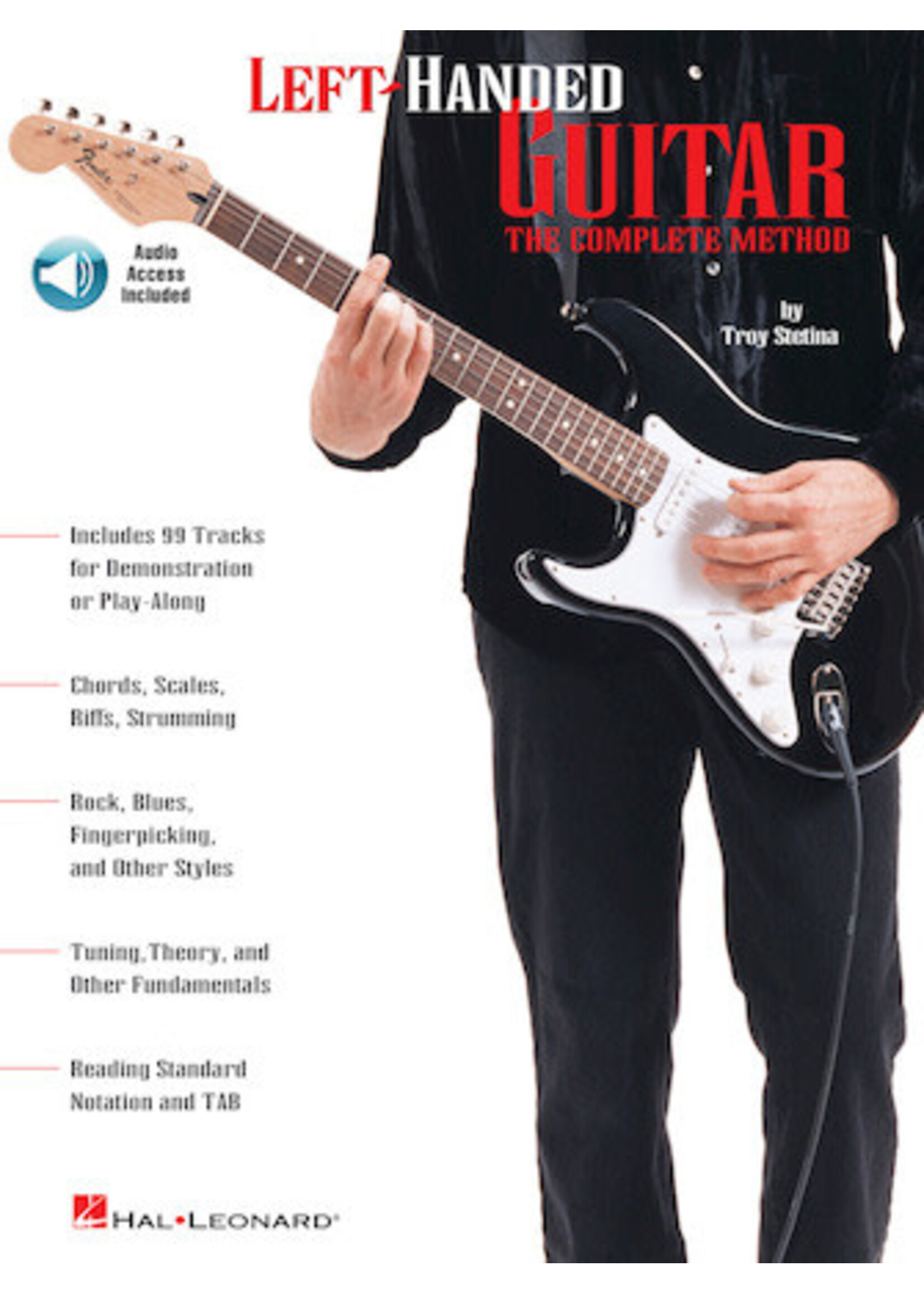 Hal Leonard Left-Handed Guitar, The Complete Method