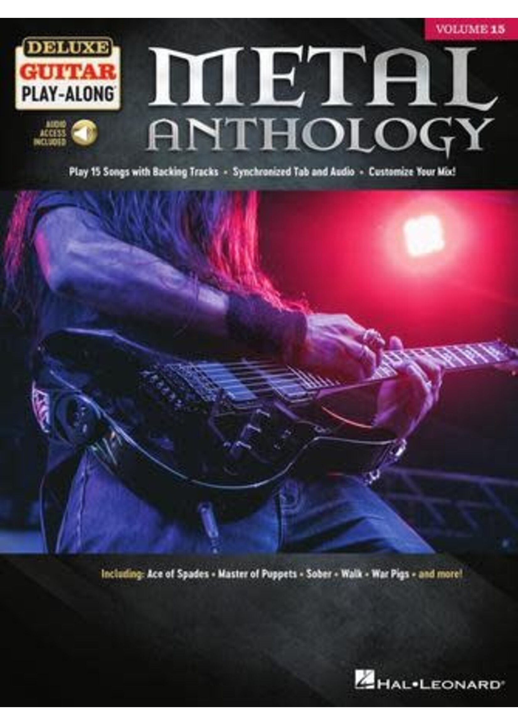 Hal Leonard Metal Anthology - Deluxe Guitar Play-Along Vol 15