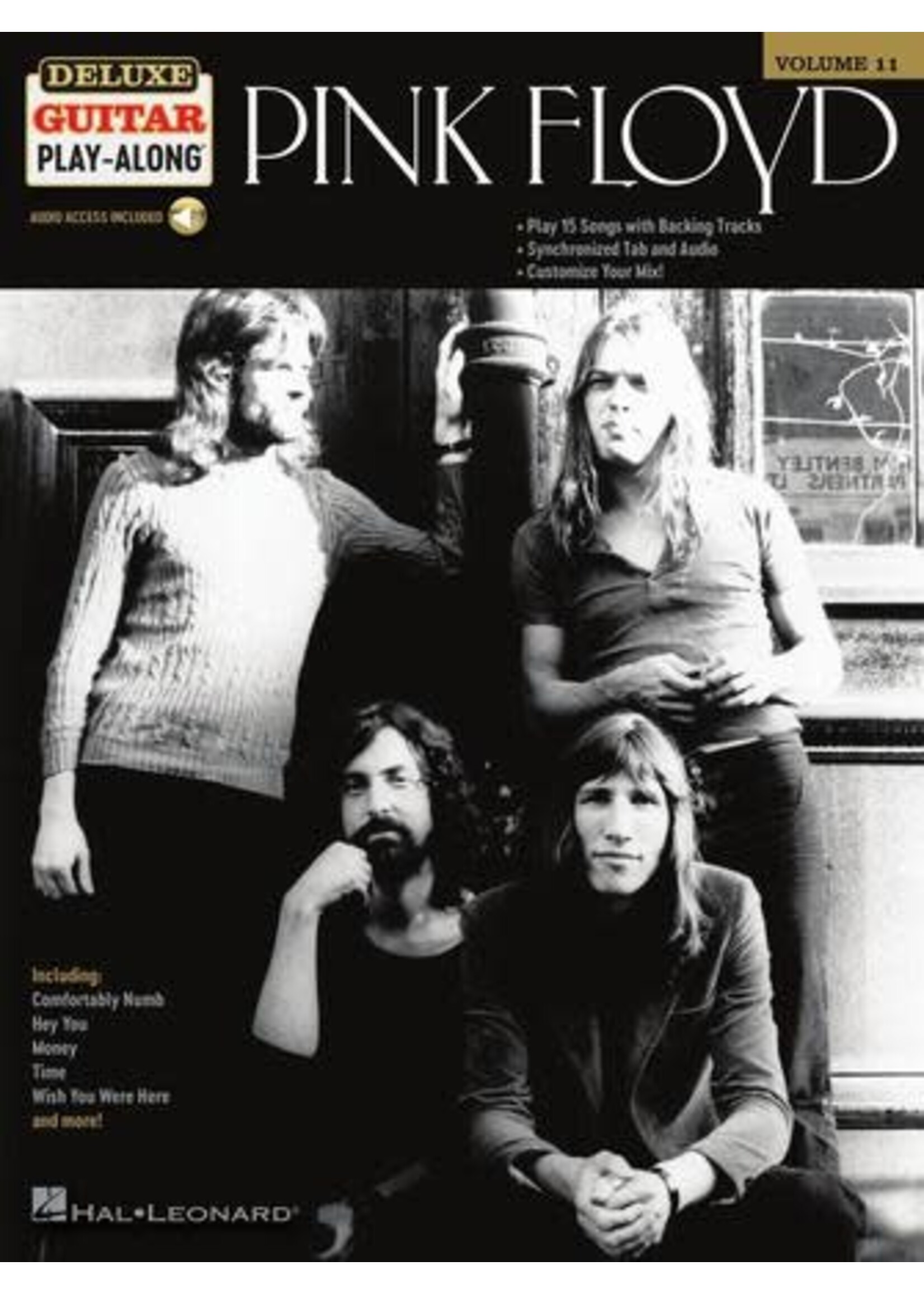 Hal Leonard Pink Floyd Deluxe Guitar Play-Along Vol 11