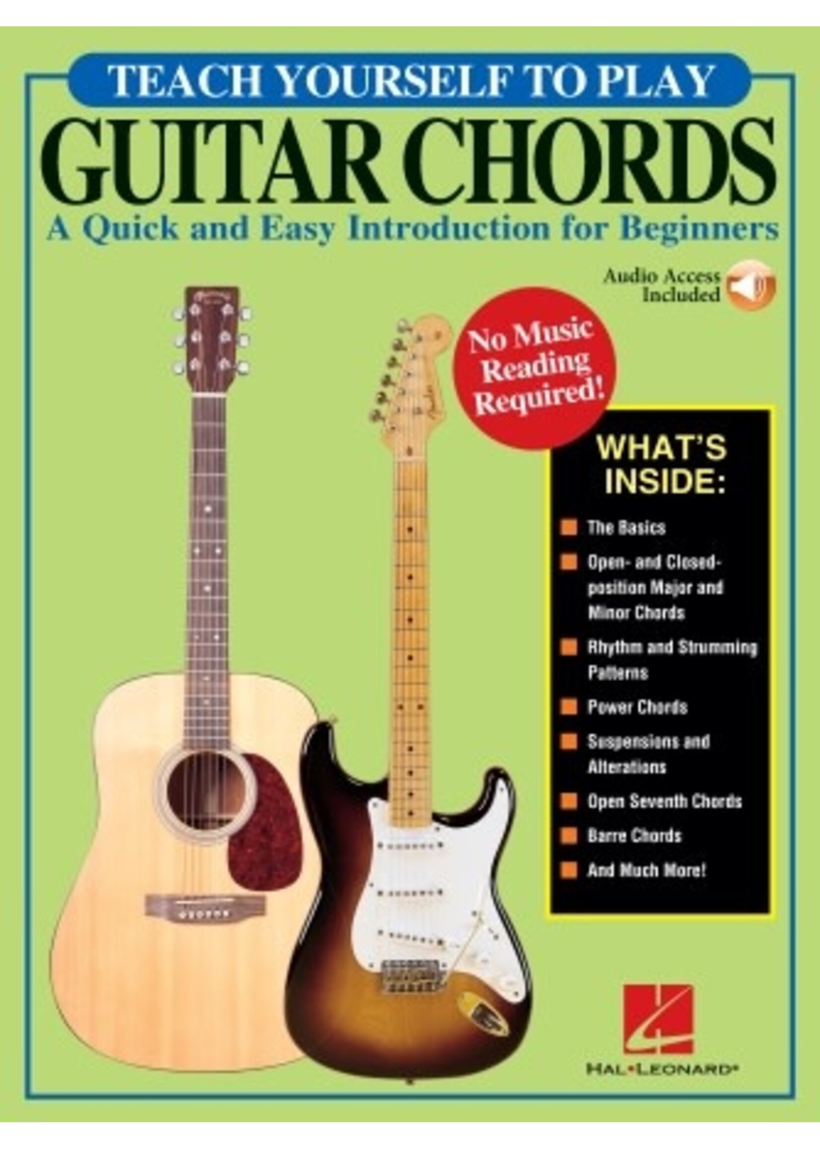 Hal Leonard Teach Yourself to Play Guitar Chords