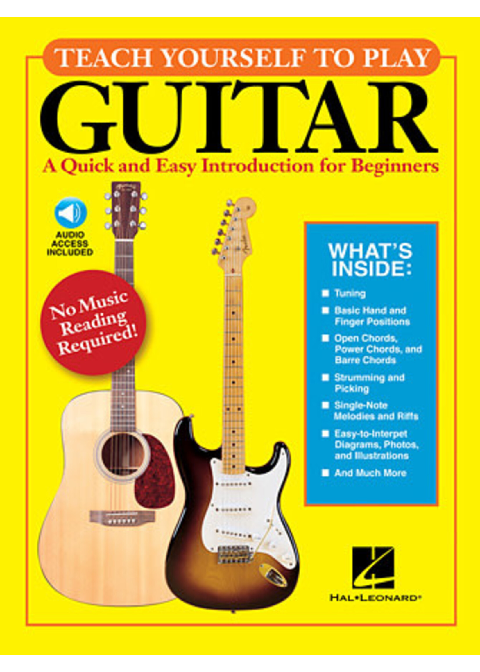 Hal Leonard Teach Yourself to Play Guitar