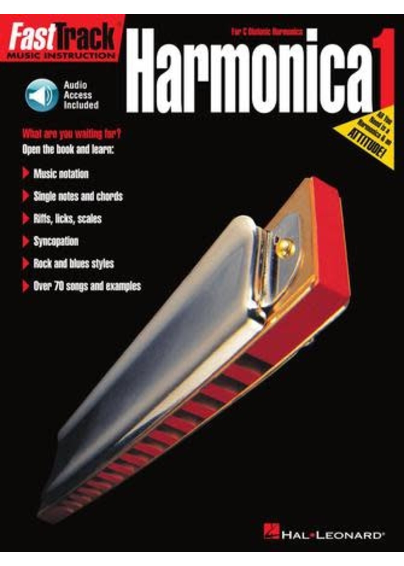 Hal Leonard FastTrack Harmonica Method Book 1