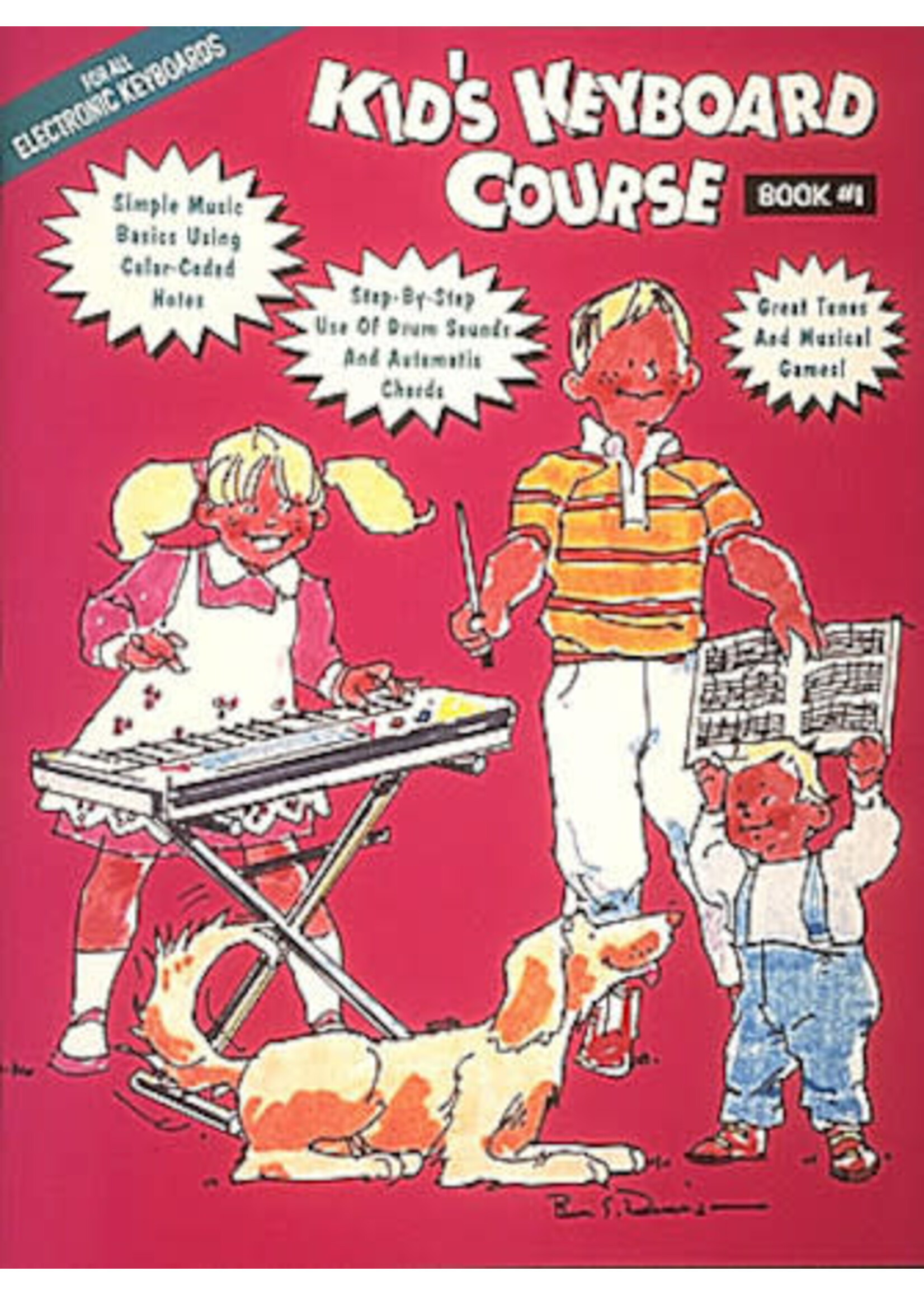 Hal Leonard Kid's Keyboard Course - Book 1