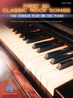 Hal Leonard First 50 Classic Rock Songs You Should Play on Piano
