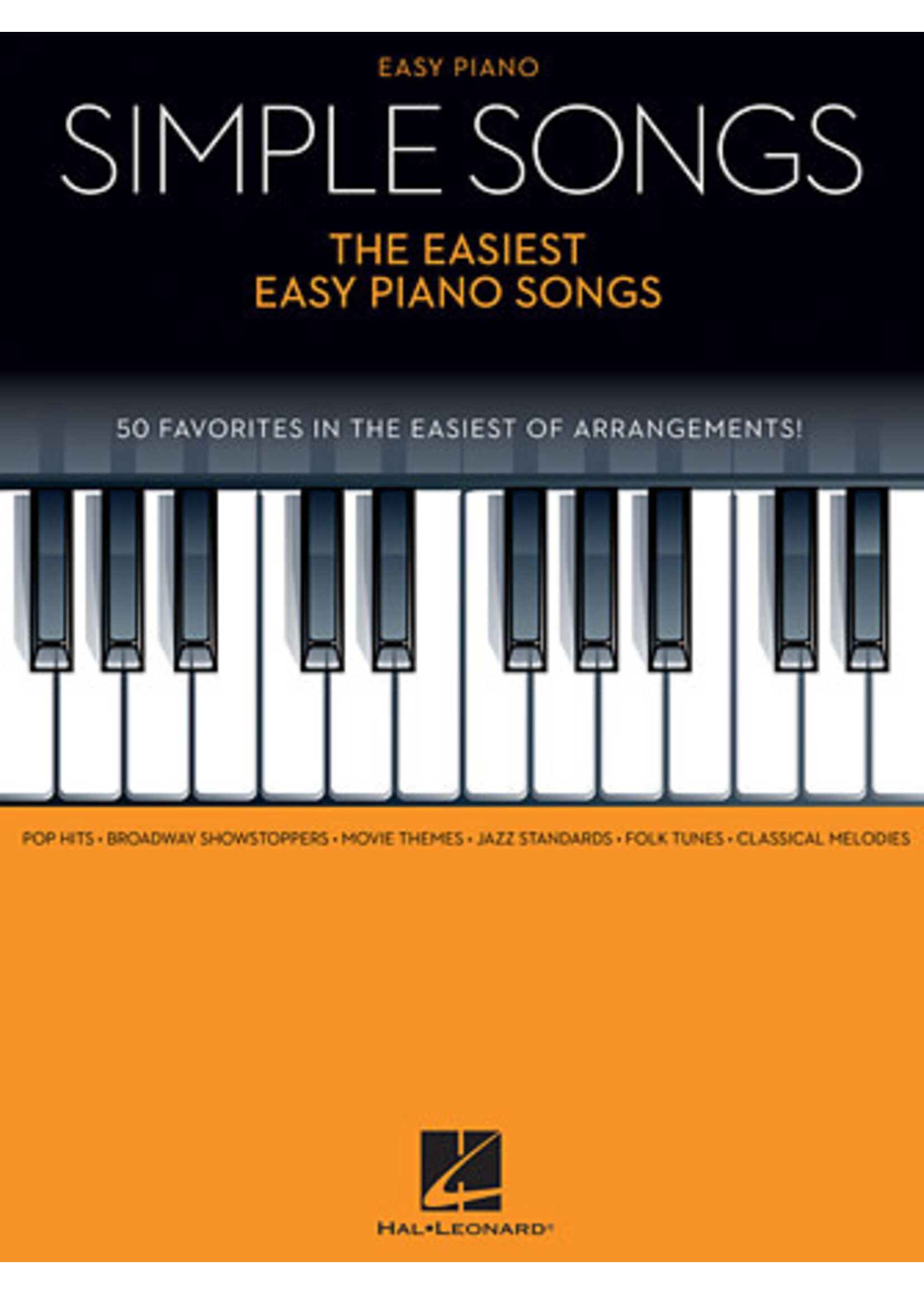 Hal Leonard Simple Songs - The Easiest Easy Piano Songs