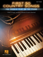 Hal Leonard First 50 Country Songs You Should Play on the Piano