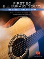 Hal Leonard First 50 Bluegrass Solos You Should Play on Guitar