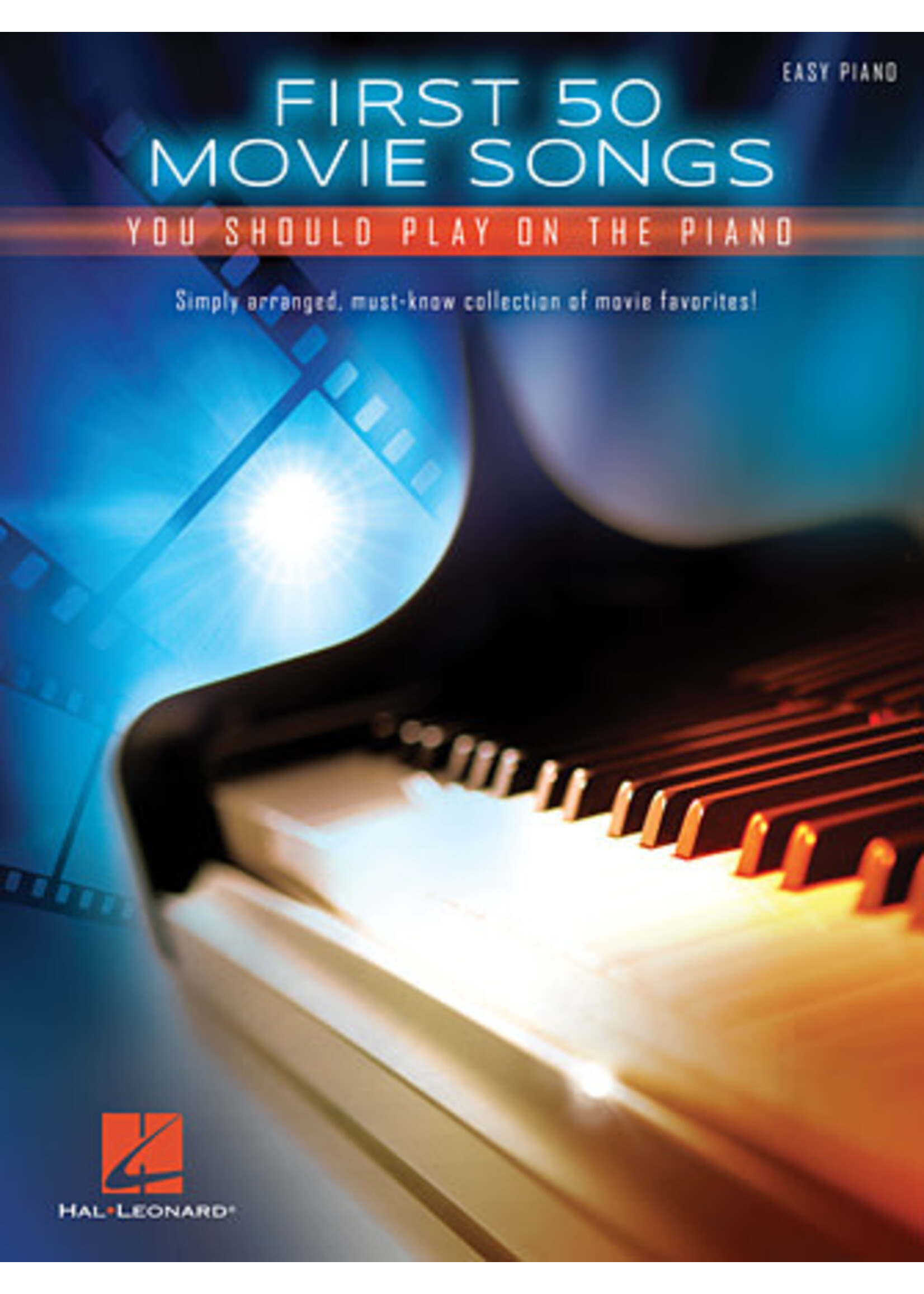 Hal Leonard First 50 Movie Songs You Should Play on the Piano