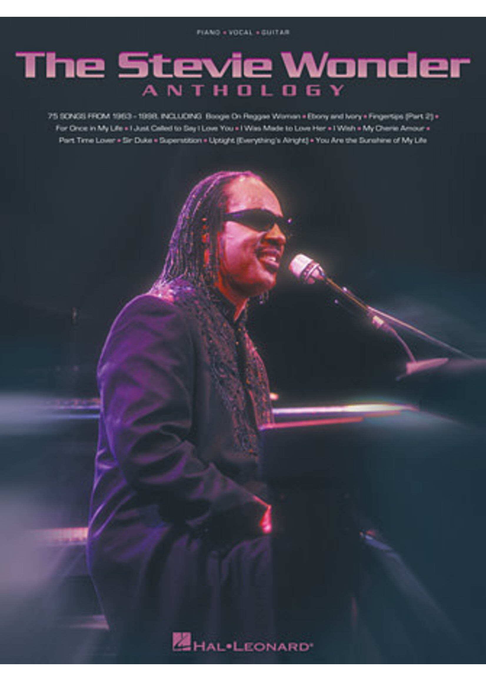 Hal Leonard The Stevie Wonder Anthology PVG