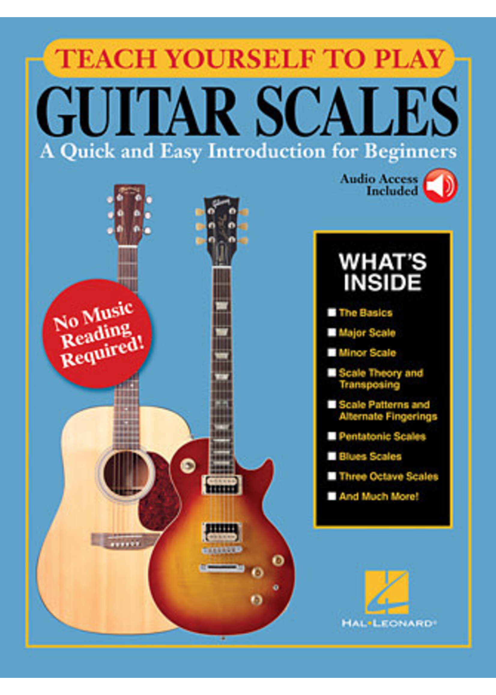 Hal Leonard Teach Yourself to Play Guitar Scales