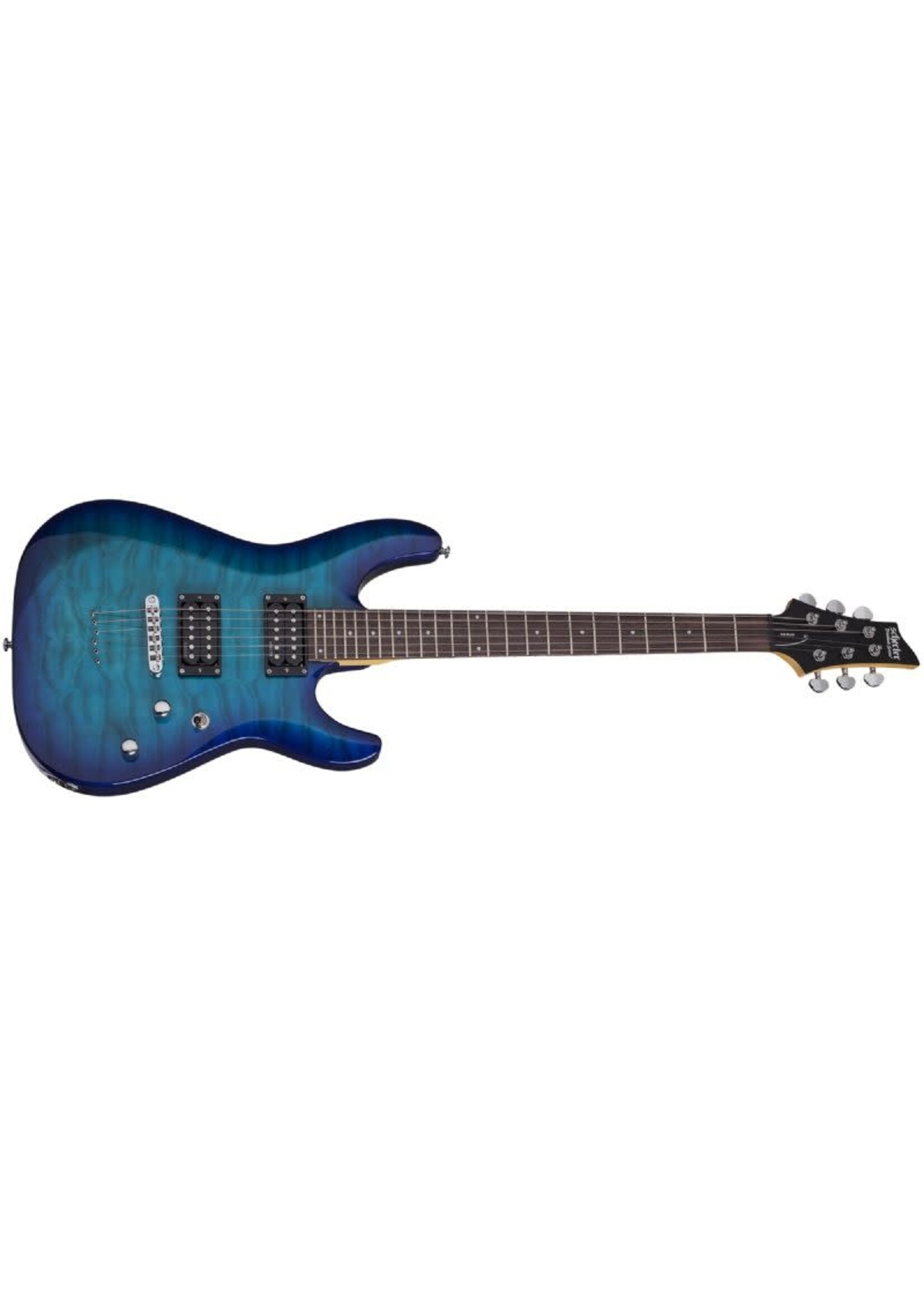 Schecter Schecter Electric Guitar C-6 Plus Ocean Blue Burst