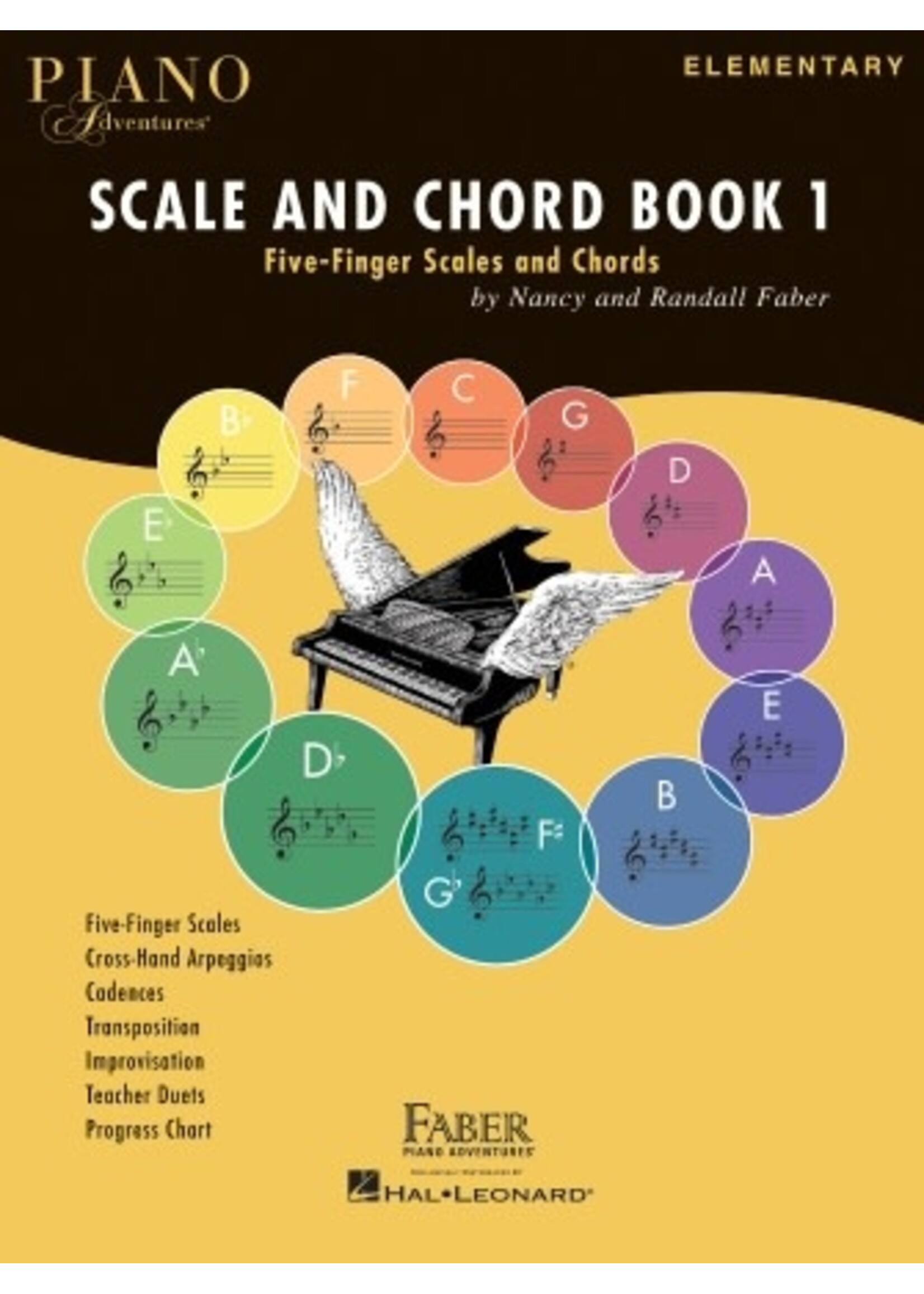Hal Leonard Piano Adventures Scale and Chord Book 1