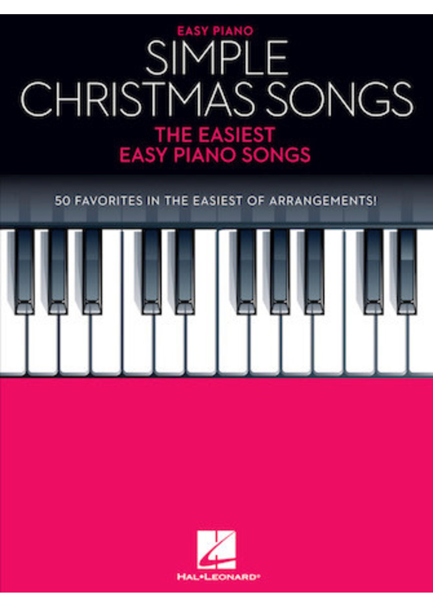 Hal Leonard Simple Christmas Songs - The Easiest East Piano Songs