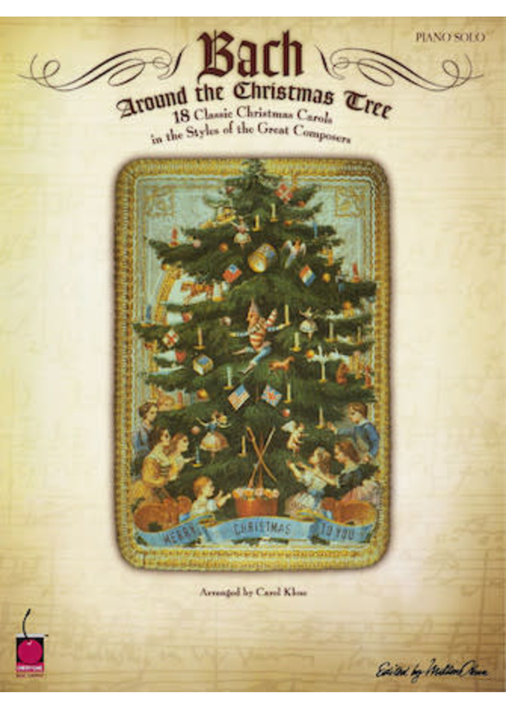 Hal Leonard Bach Around the Christmas Tree Piano Solo